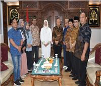 نائب رئيس الجمعية المحمدية بإندونيسيا يؤكد على عمق العلاقات مع الأزهر الشريف 