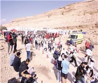 50 شاحنة محملة بالمساعدات| 10 آلاف شخص يشاركون في ماراثون خيري لدعم غزة