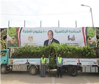 محافظ المنوفية يتابع تنفيذ أعمال المبادرة الرئاسية « 100 مليون شجرة »