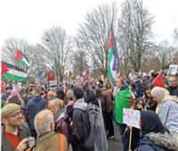 تصاعد الاحتجاجات في بريطانيا بسبب استمرار العدوان الصهيوني على غزة