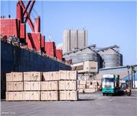 ميناء دمياط تستقبل 7 سفن محملة بــ 24596 طن بضائع 