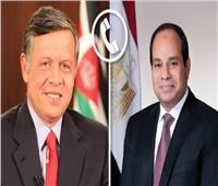 الرئيس السيسي وعاهل الأردن يبحثان أوضاع غـزة ويرفضان تصعيد العمليات العسكرية