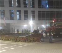 حريق محدود بمبنى الطوارئ في مجمع السويس الطبي