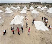 إنشاء مخيم إغاثي مصري آخر بخان يونس يسع 4 آلاف نازح