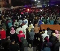 الآلاف في كفر الشيخ يشيعون جنازة 4 ضحايا من غرقى بمعدية الجيزة