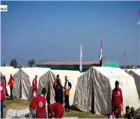 مصر تقيم معسكرًا ثانيًا للنازحين بخان يونس يضم 400 خيمة تسع لـ 4000 شخص