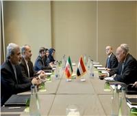 وزير الخارجية يلتقي بنظيره الإيراني على هامش اجتماعات مجلس حقوق الإنسان بجنيف 