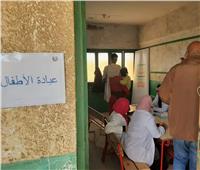 جامعة بنها تنظم قافلة طبية لقرية الزعفرانة بالتعاون مع مؤسسة حياة كريمة