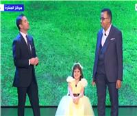 أحد أبطال ذوي الهمم للرئيس السيسي: الزمالك هيكسب نهائي كأس مصر