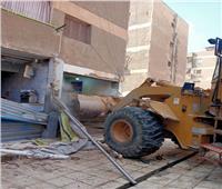 إزالة مخالفات البناء والإشغالات بمدينة 6 أكتوبر
