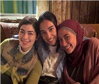 سلمى أبو ضيف تنشر صور من كواليس تصوير مسلسلها "أعلى نسبة مشاهدة"