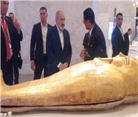 رئيس وزراء أرمينيا يزور المتحف القومي للحضارة المصرية بالفسطاط