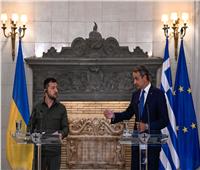 ضربات على أوديسا خلال زيارة لرئيس وزراء اليونان وزيلينسكي