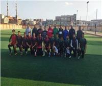 ختام فعاليات دوري «حياة كريمة» في دمياط بخماسي كرة القدم 