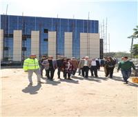 محافظ دمياط تتفقد موقع مشروع مبنى ديوان عام المحافظة