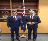 سفير مصر في نيوزيلندا يلتقى بوزير الخارجية