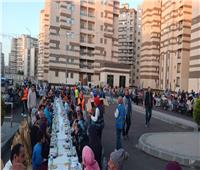 ضمن فعاليات قافلة السعادة .. حفل إفطار جماعي لعدد 1000 مواطن بالجيزة|صور 