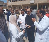 مرور مفاجئ لوكيل وزارة الصحة بدمياط على مستشفى الزرقا المركزي