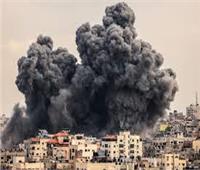 قصف جوي إسرائيلي عنيف على مدينة الأسرى وسط قطاع غزة