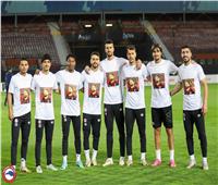 لافتة طيبة من لاعبي مودرن فيوتشر تجاه أحمد رفعت قبل مواجهة الزمالك
