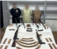 ضبط 3 متهمين بحوزتهم أسلحة نارية بالقاهرة 
