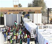 دخول 314 شاحنة مساعدات إلى غزة عبر معبر رفح
