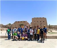 «السياحة والآثار» تنظم زيارة لمعبد الكرنك للمشاركين بالمسابقة الدولية للبرمجة