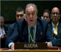 سفير الجزائر بالأمم المتحدة يؤكد حق فلسطين التاريخي في الحصول على عضوية كاملة