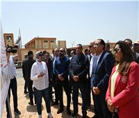  رئيس الوزراء يتفقد أعمال مشروع تطوير ورفع كفاءة طريق مدخل مدينة دمياط