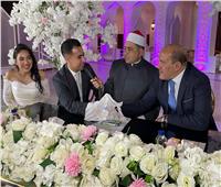 الكاتب الصحفي وليد عبد العزيز يحتفل بعقد قران ابنته ماجي 