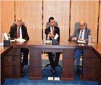 لبحث ملفات مشتركة| وزير الشباب والرياضة يلتقي نظيره اللبناني والفلسطيني