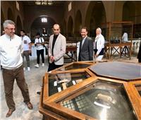أمين «الأعلى للآثار» يتفقد مستجدات أعمال تطوير المتحف المصري بالتحرير | صور 