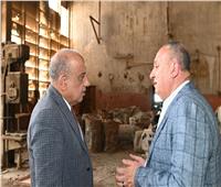 وزير قطاع الأعمال يتفقد تطوير مصانع شركة النصر
