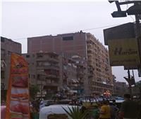 إصابة شخصين اثر سقوط حائط من عقار علي منزل مجاور بشبرا الخيمة| صور