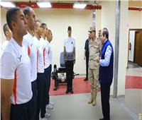 الرئيس السيسي يتفقد الأكاديمية العسكرية بالعاصمة الإدارية| فيديو