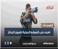 إنفوجراف| تعرف على الضوابط الدولية لتصوير الجنائز 