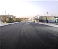 محافظ أسوان يتابع تنفيذ أعمال تغيير أرضية ميدان المحطة 