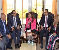 وزيرة الهجرة ونائب محافظ الإسماعيلية يشهدان ملتقى اتحاد شباب المصريين بالخارج  