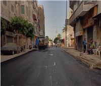 محافظ الإسكندرية: رصف 10 شوارع بالجمرك استجابة لمطالب المواطنين