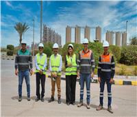 المستشار الأول لأفريقيا وتركيا في مؤسسة سويسرا العالمية SGE يزور مصنع لافارج مصر بالعين السخنة
