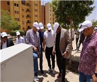 نائب رئيس «المجتمعات العمرانية» يتفقد مشروعات الإسكان في طيبة الجديدة