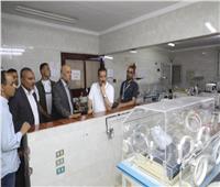 محافظ المنوفية يتفقد مستشفى الرمد ومركز رعاية الأطفال المبتسرين | صور