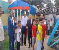 افتتاح حديقة الطفل بمدينة المطرية بالدقهلية