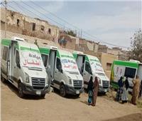انطلاق القوافل العلاجية ضمن مبادرة حياة كريمة في قرى البحر الأحمر