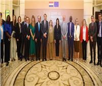 رانيا المشاط تعقد اجتماعًا بمشاركة بنك الاستثمار الأوروبي ومجموعة البنك الدولي 