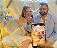 إيمي طلعت زكريا تحتفل بخطوبتها
