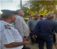 استخراج جثمان مواطن توفى خلال حفر بئر مياه في ملوي بالمنيا