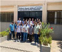 بحوث الحشائش يستقبل 23 طالب من كلية الزراعة جامعة الأزهر  