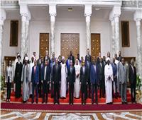 السيسي يستقبل وفدًا سودانيًا مشاركًا في مؤتمر القوى السياسية بالقاهرة