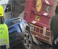 مصرع 3 أشخاص في حادث تصادم بالطريق الدائري بالقاهرة